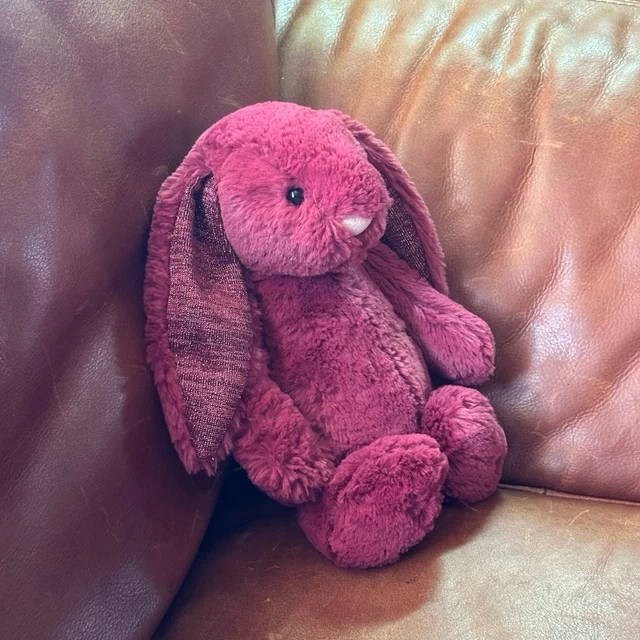 NEW JELLYCAT BASHFUL Bunny Sparkly Cassis - Small - approx 16cm