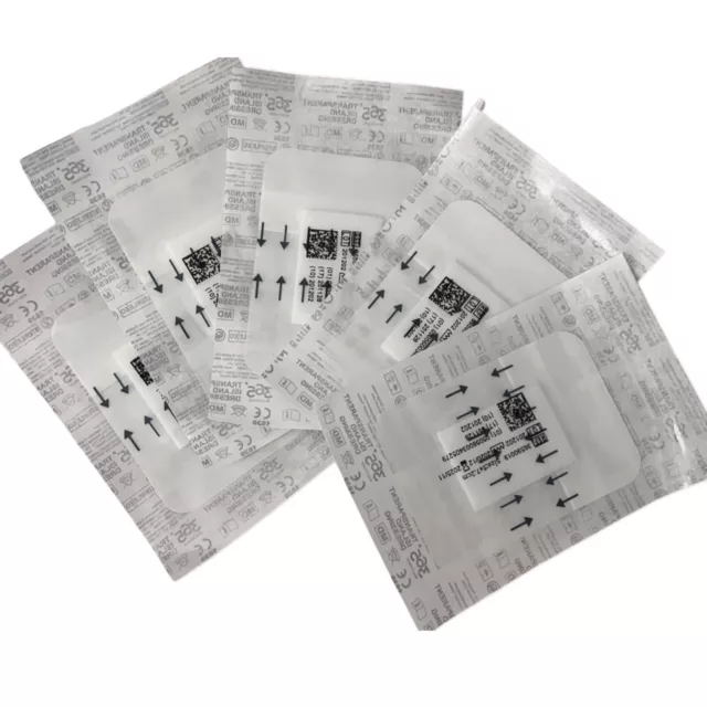 x5 Waterproof  Adhesive Wound Dressings Sterile Cuts&Wounds Transparent 5x7.2cm