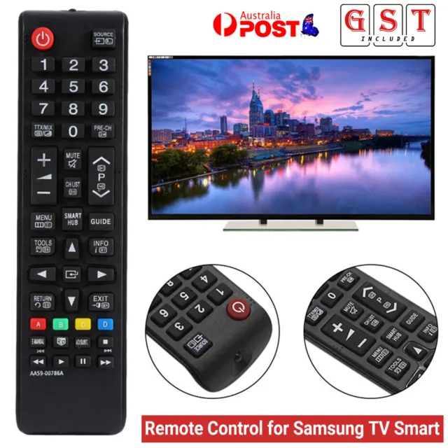 New Replacement Remote Control for Samsung TV Smart AA59-00786A LCD LED TV AU