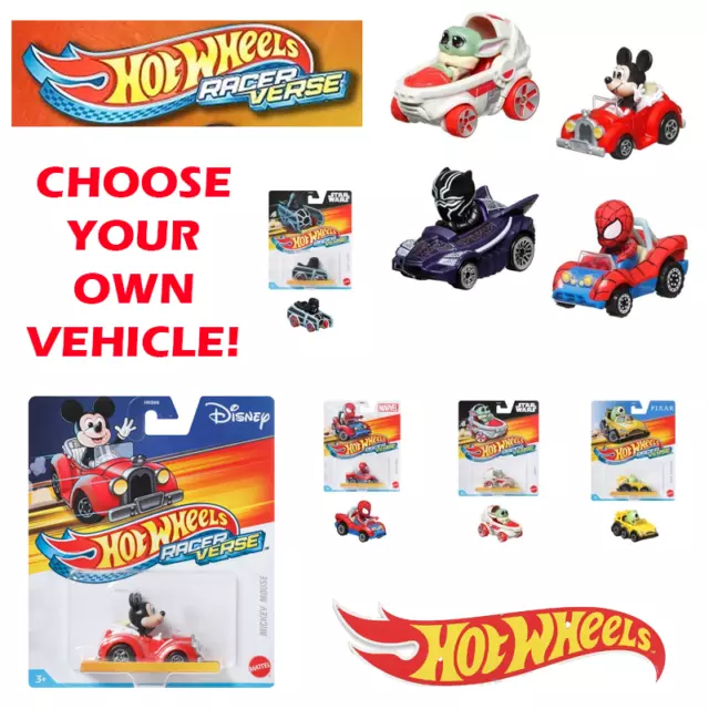 Hot Wheels Racer Verse Die Cast Choose Your Car Brand New & Sealed