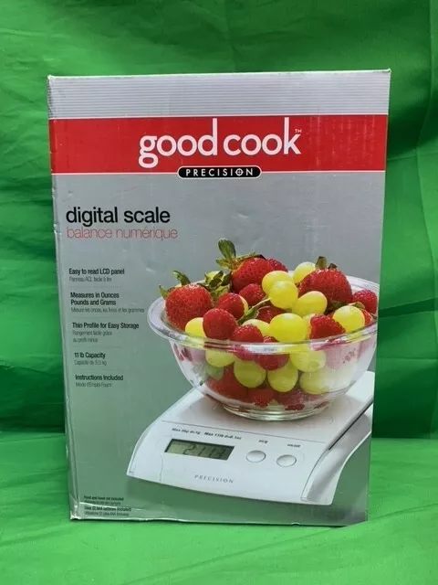 GoodCook Everyday Digital Scale, 11lb - GoodCook