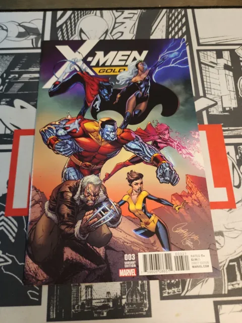 X-men Gold #3 (Marvel 2017) J Scott Campbell 1:25 variant  NM