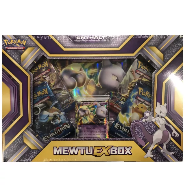 Pokemon - MEWTWO EX Box - Pokemon Booster NEU + OVP Sammelkarten Neu + OVP