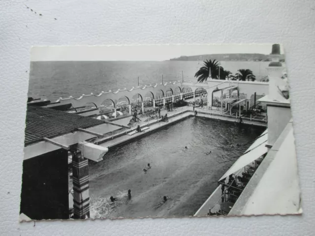 Cpsm 1950 / 1960 Menton 06 Le Casino Municipal La Piscine