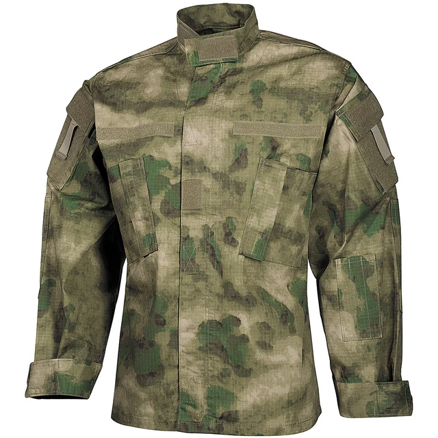 Chemise Tactique Militaire ACU Ripstop - Camouflage Woodland - Taille S à XL