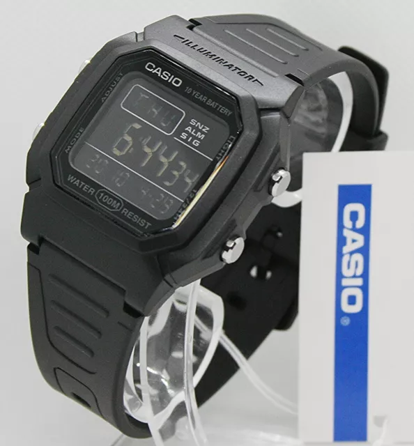 ✅ Casio Digitaluhr W-800H-1BVES Armbanduhr Digital  ✅