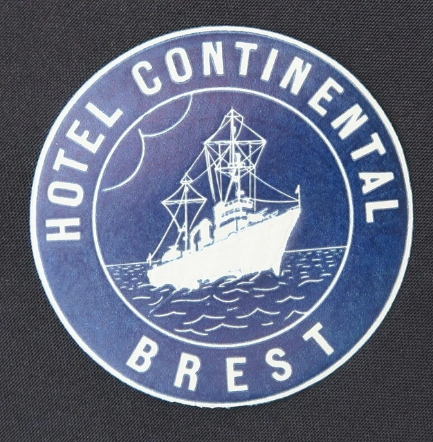 Ancienne étiquette HOTEL CONTINENTAL NAPLES Italie Italy Luggage 166795109119