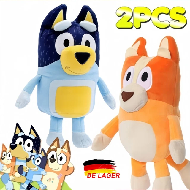8x Bluey/Friends Modell Puppen Bluey Kinder Spielzeug Action