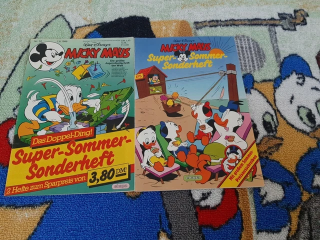 Micky Maus Nr. 32 1986 Mit Beilage Sonderheft