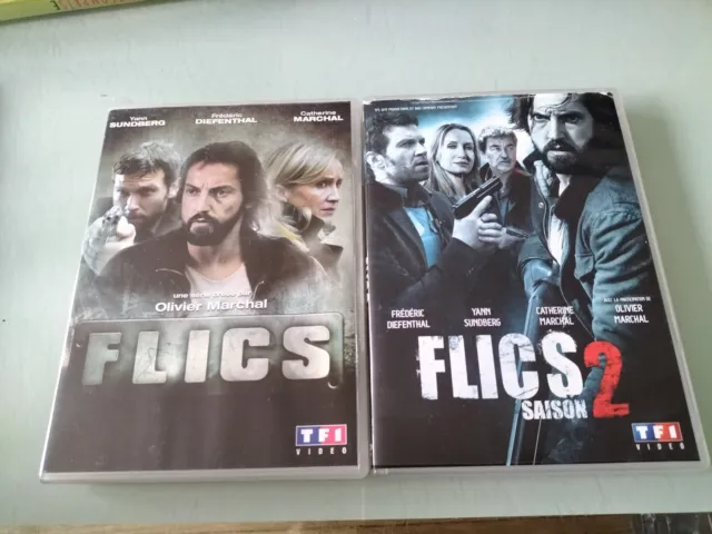 Flics - Saison 1 & 2 DVD - Olivier Marchal