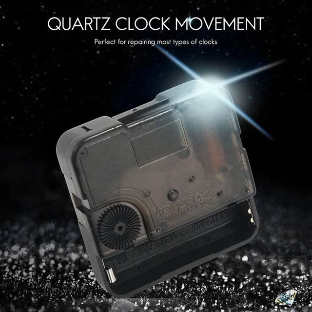 Kit Meccanismo Orologio Da Parete Al Quarzo - Lancette Ore E Minuti, Per Fai Da Te - Foto 8