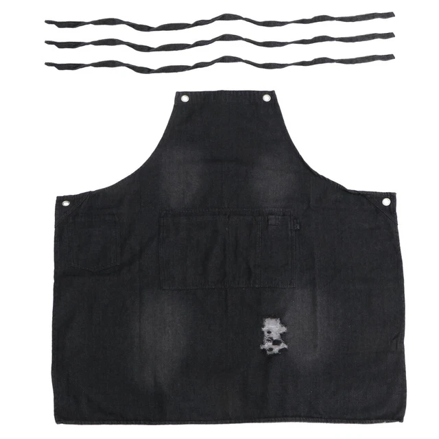 Delantal de cintura delantal de trabajo mono de jardín blusas de trabajo señora portátil
