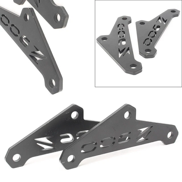 2x Attrezzature Abbassamento Sospensioni Posteriori Moto per Kawasaki Z900 Z900RS 2017-23