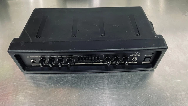 Behringer UltraBass BXD3000H 300-watt 2-channel Bass Head Tested