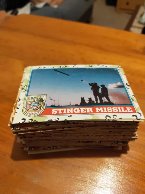 1991 Topps Desert Storm Trading Cards 2nd Series -Please pick your card choice