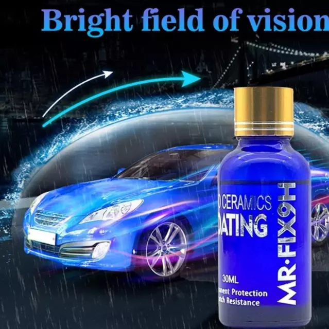 9H Anti-scratch Car Liquid Ceramic Coat Super Hydrophobic Glass Coating Polish