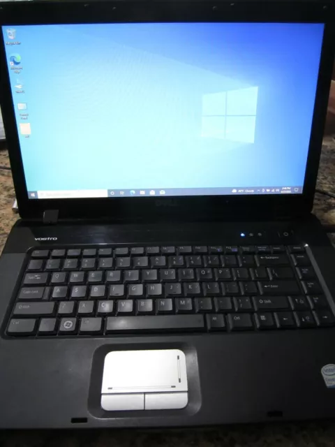 Dell Vostro A860 Laptop Core2Duo 2.6 GHz 4GB RAM 750GB HD DVD-RW Win 10 Pro