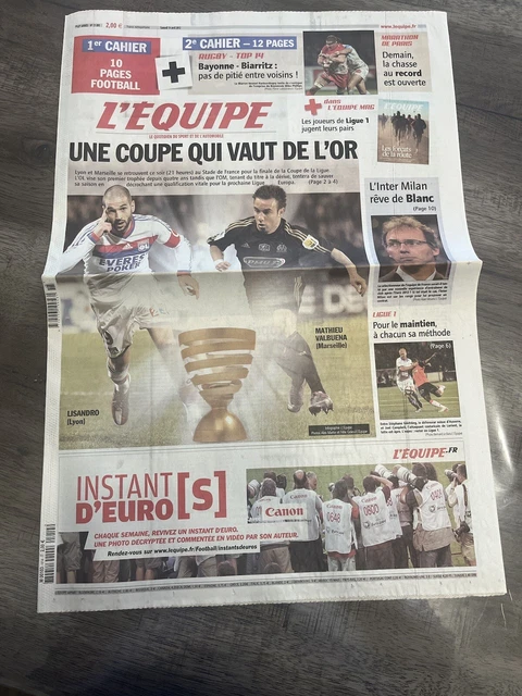 L'Equipe Du 14 Mai 1980 : Finale Coupe Arsenal / Valence - Édition Originale