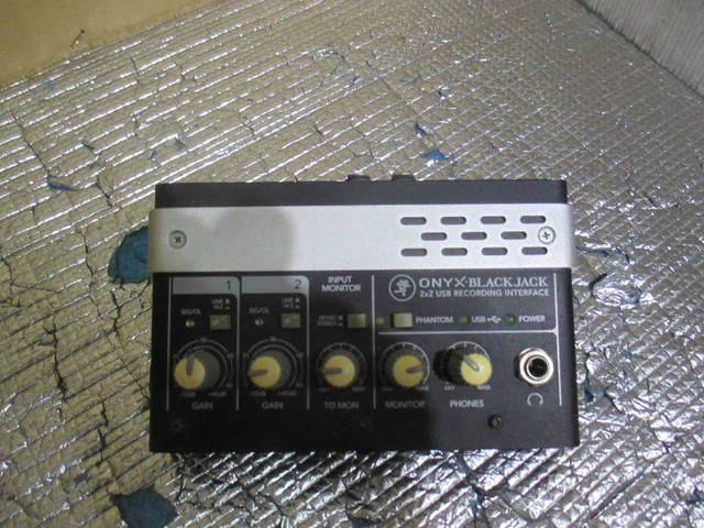E2-3/K-2/On41013-1 Mackie Onyx Blackjack Audio Interface