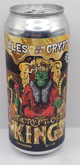 Craft Beer Can OHSO Brewery Ales From The Crypt of Kings Tiramisu BA Imp Stout