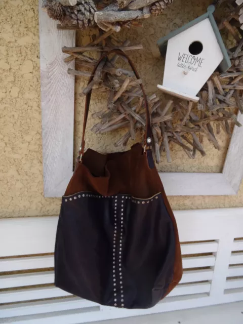 Authentique  Atypique   Sac Cuir    "  Estellon "