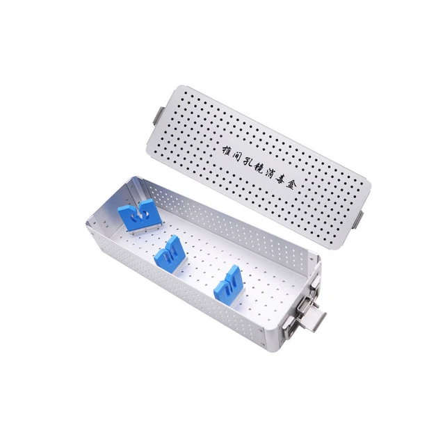 Sterilization Tray Case for Disinfection Box Surgical Instruments，360*120*60mm