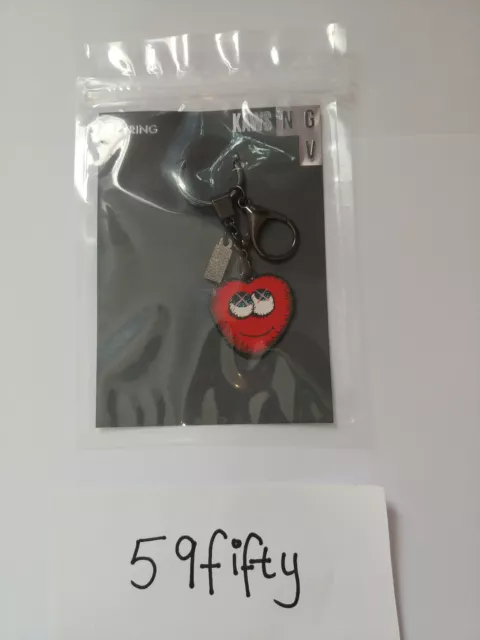 KAWS x NGV Heart Keychain Keyring