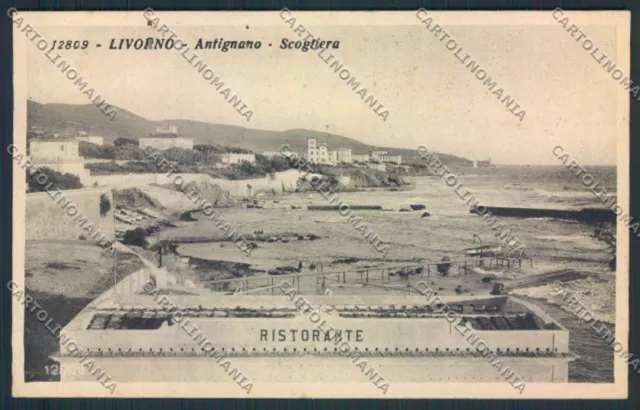 Livorno Antignano cartolina MV7453