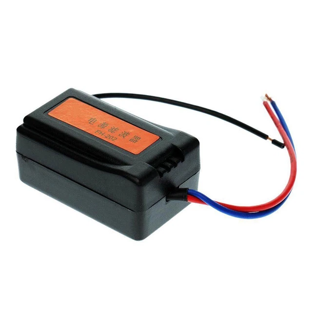 Filtre d'alimentation audio de voiture avancé pour suppression du bruit et isol