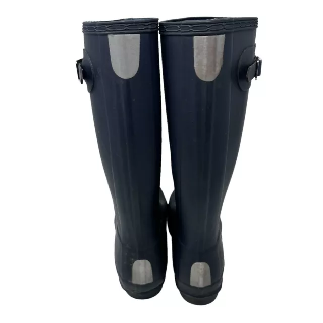 Hunter Kids Tall Black Original Rubber Rain Boots Girls 6 or Boys 5 3