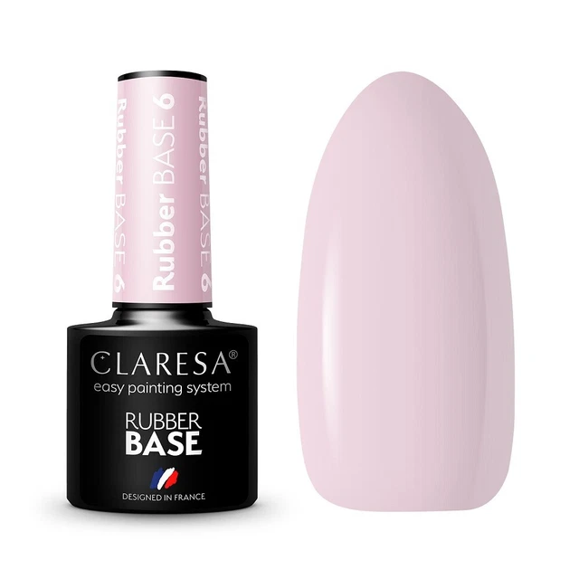 5906750236322 Rubber Base baza do lakieru hybrydowego 6 5g Claresa