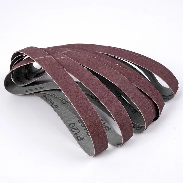 Ceintures de ponçage abrasives polyvalentes pour le meulage et le polissage 34