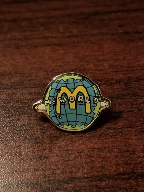 Vintage McDonald’s McWorld Employee Lapel Pin
