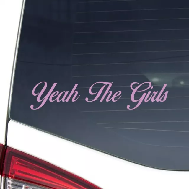 Yeah The Girls YTG Vinyl Sticker Decal Princess Hers Cute