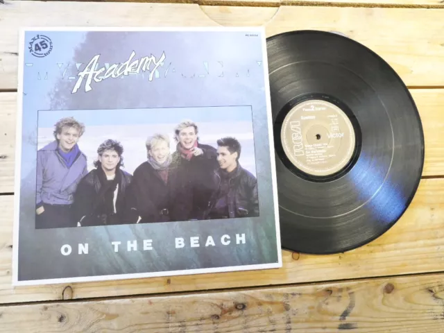 Academy On The Beach Maxi 45T No Lp Vinyle Ex Cover Ex Original 1984