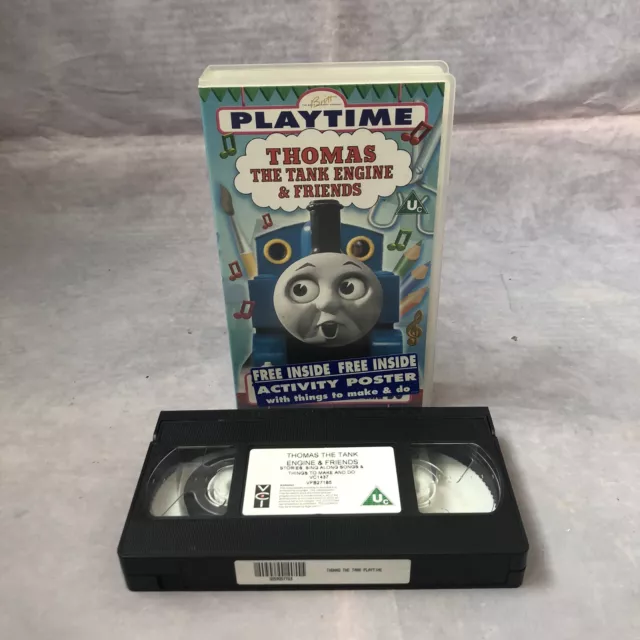 THOMAS THE TANK Engine & Friends Vhs Video - Playtime / Things To Make ...