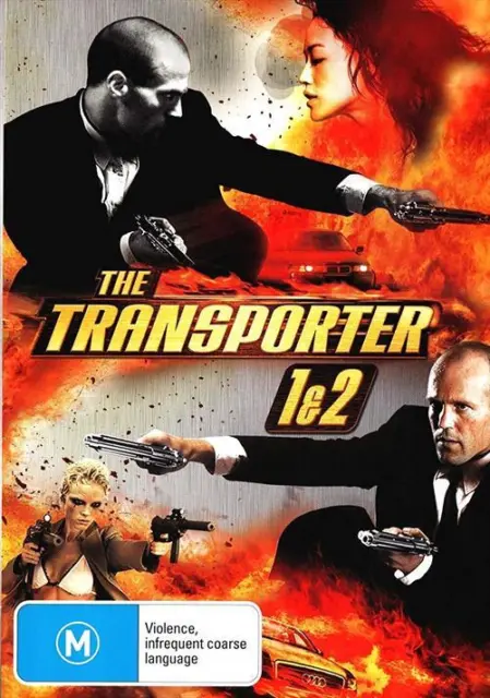 Transporter / Transporter 2 (DVD, 2012) Jason Statham,  Shu Qi, Matt Schulze