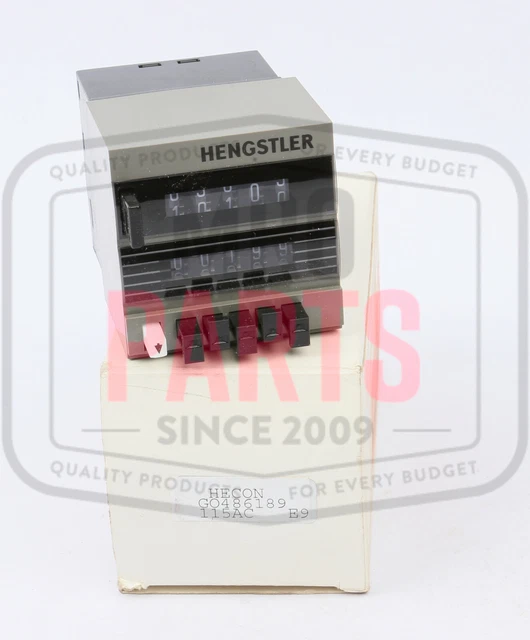 Danaher Controls Hecon G0486189 Counter, 115VAC