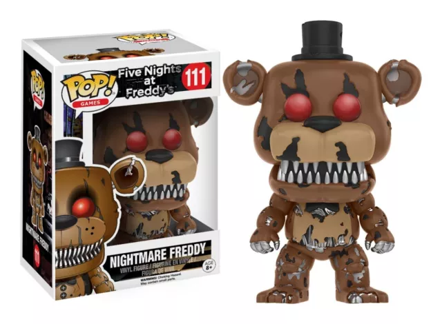 Funko Pop! Nightmare Freddy Five Nights at Freddy's Games Official #111