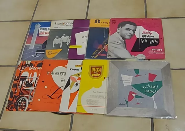 10x Original LP's Vinyl 50er Jahre