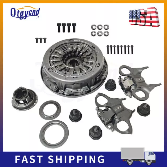 Transmission Dual Clutch Fork Kit 6DCT250 DPS6 For 2012-2019 Ford Focus Fiesta