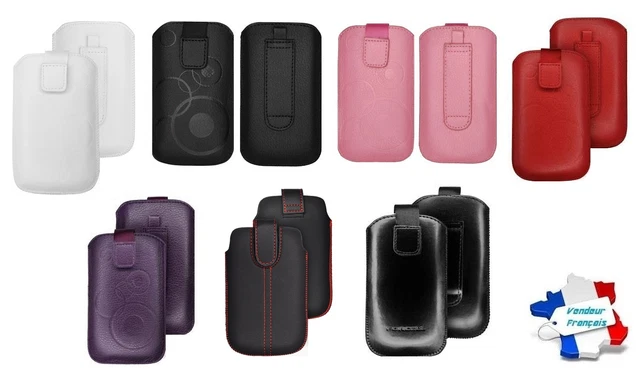 Étui Universel Horizontal Noir Pour LG - Taille A - Pour Modèles A133, A155, A310, B2000 - Neuf