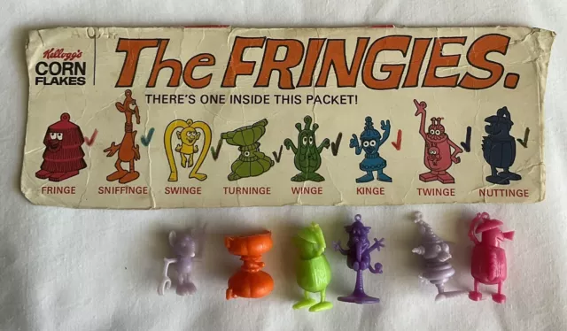 Funny Fringes Australian Cereal Toys X