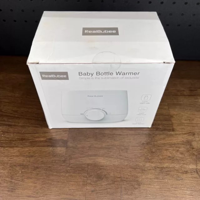 RealBubee Baby Bottles Steam Warmer Sterilize Heat Food Warm Milk