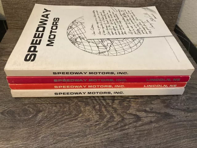 Speedway Motors Catalogs - Lot of 4 - Winter 84-85 - Hot Rod Parts Catalog