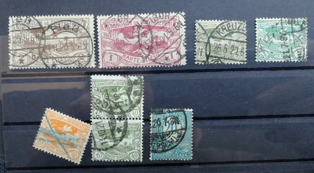 Briefmarken Abstimmungsgebiete Oberschlesien