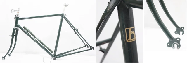 HARA CYCLE RANDONNEUR Frame Set Chromoly Touring Bike 520/530mm