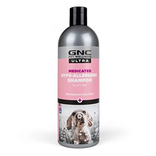 MEDICATED SHAMPOO DOG For Mange Mites Scabies Ticks Skin Care Hypo