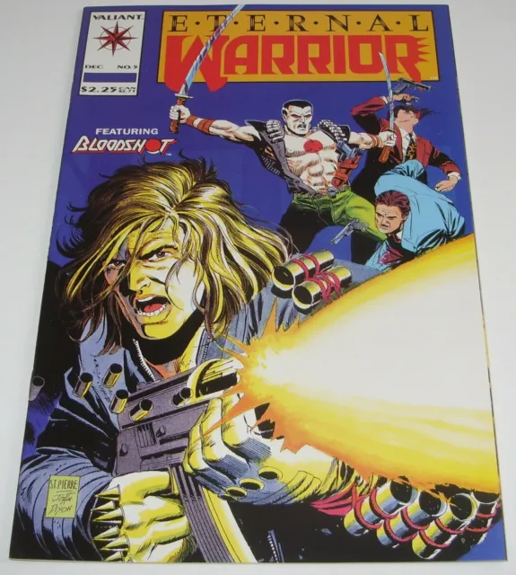 ETERNAL WARRIOR No 5: Early BLOODSHOT Appearance Valiant From December 1992 RARE