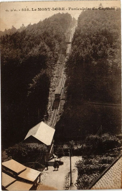 CPA L'Auvergne Pictoresque - Le MONT-DORE - Capucin Funicular (220377)